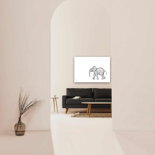 Original Artwork - J Patterson - Baby Elephant